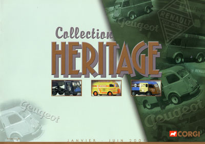 Corgi Heritage - Jan-Jun 2001